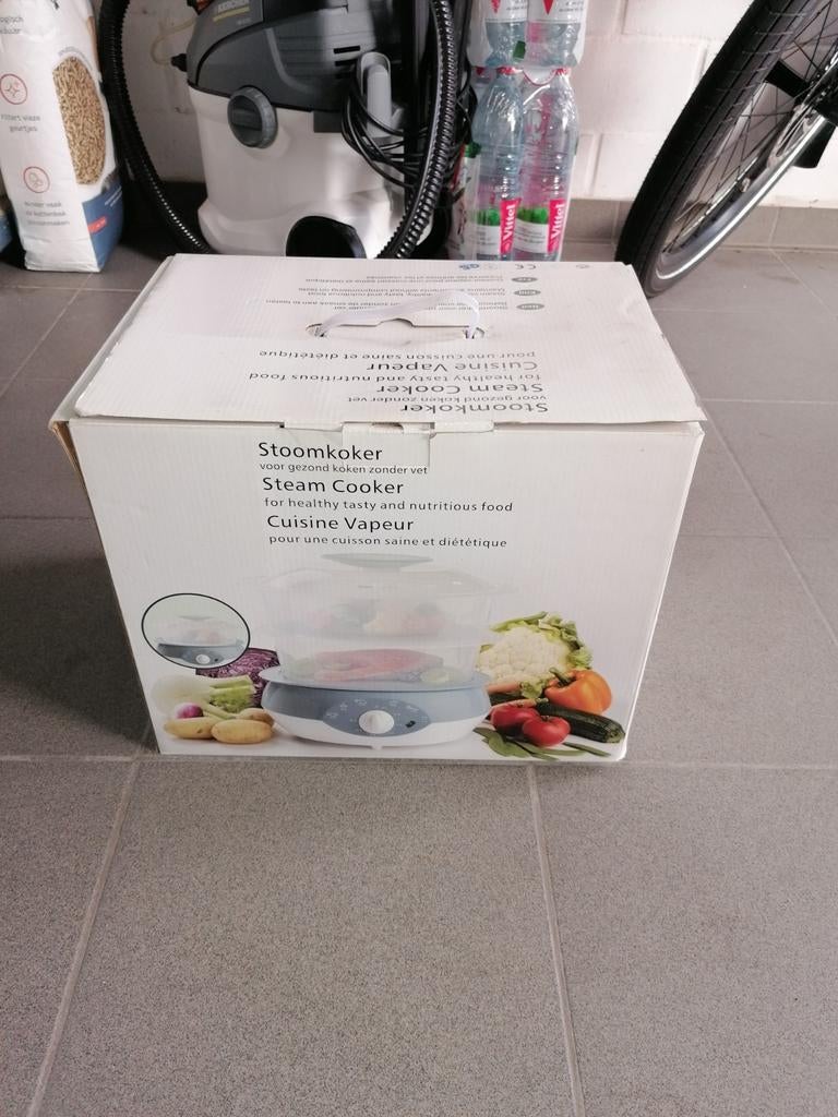 Stoomkoker nieuw, Huis en Inrichting, Ophalen of Verzenden, Zo goed als nieuw