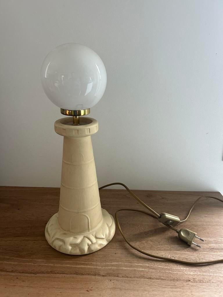 Lampe de table phare 40cm décoration mer marine, Enlèvement ou Envoi
