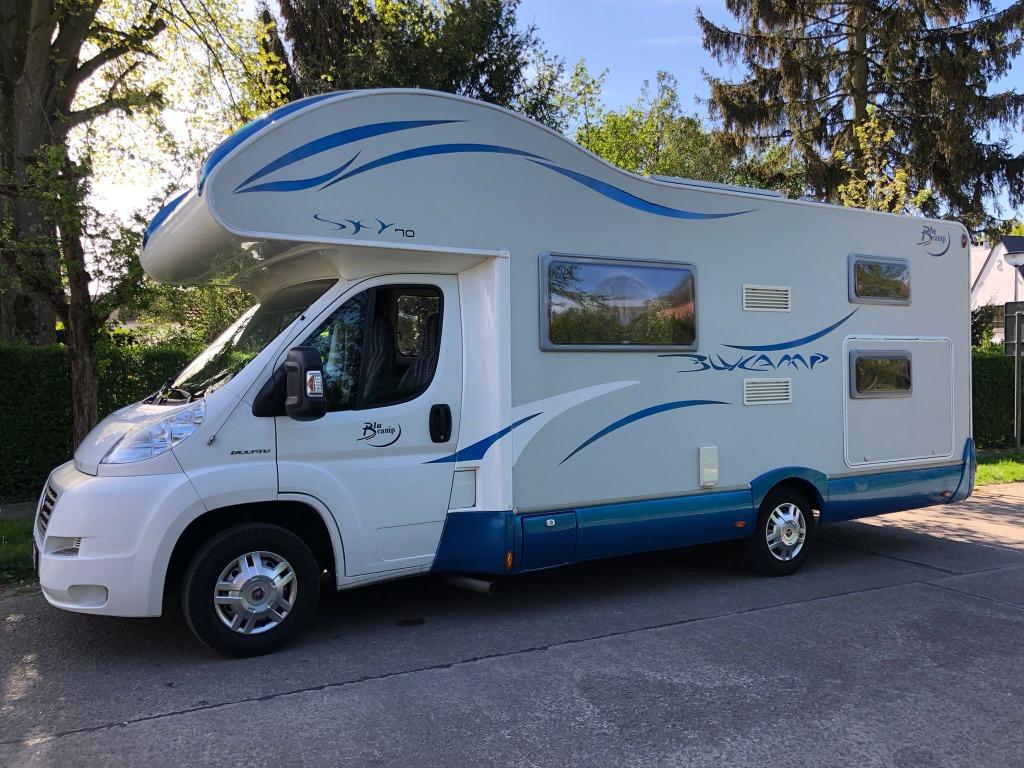 Rimor blucamp Motorhome, Luifel, Alkoof, Ringverwarming, Koelkast