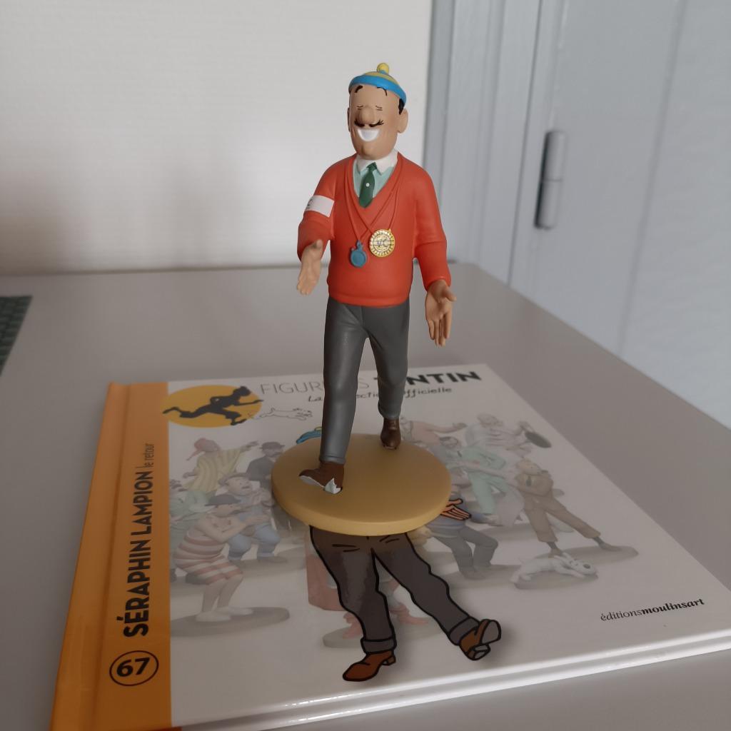 Figurine Tintin : n67 Séraphin Lampion le retour, Collections, Enlèvement ou Envoi, Tintin, Comme neuf, Statue ou Figurine