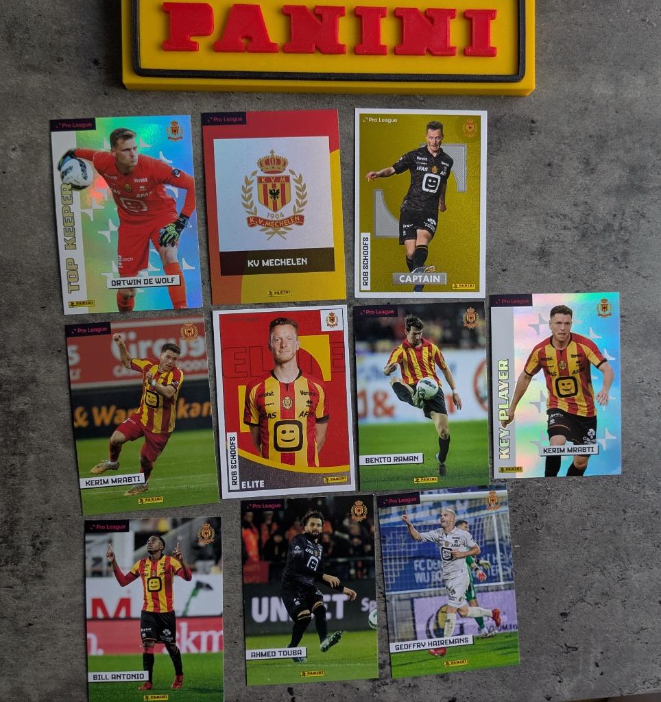 Panini trade cards/adrenaline VOETBAL 10X KV Mechelen 2024/2, Hobby en Vrije tijd, Verzenden, Nieuw