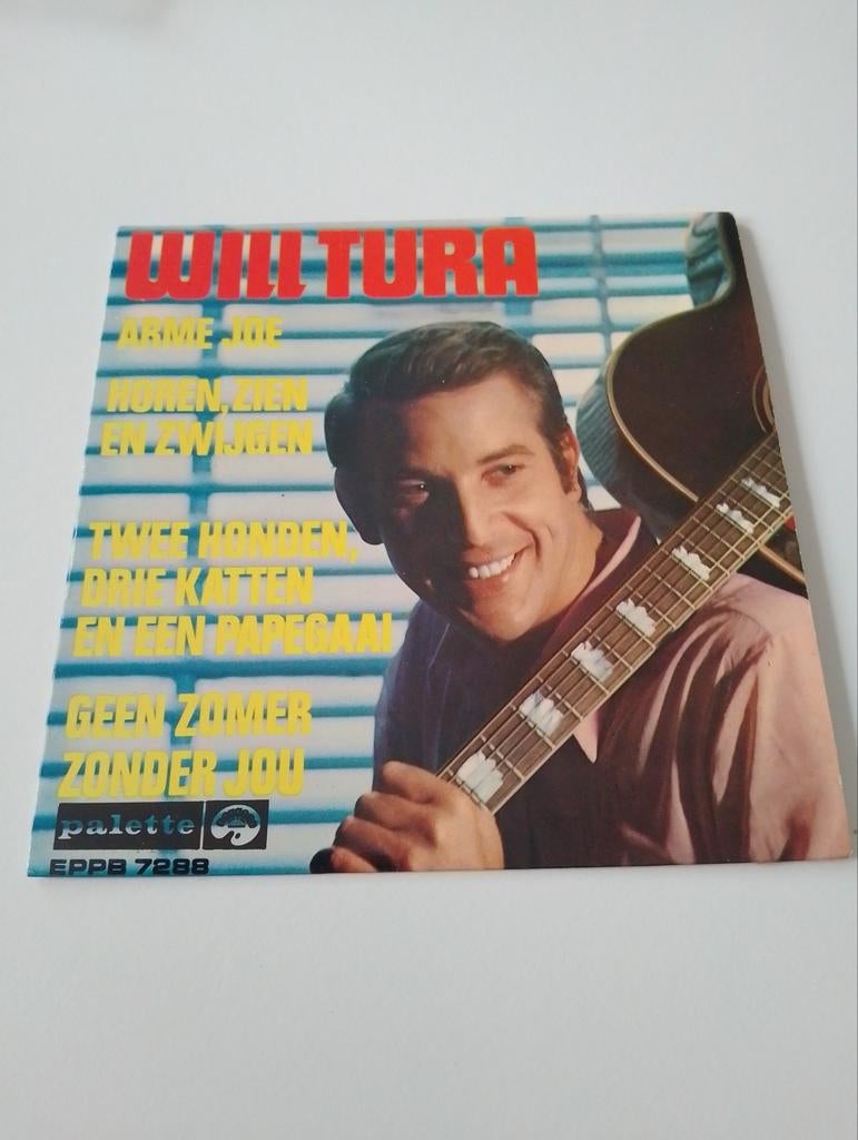 Will Tura - Arme Joe EP 1967, Cd's en Dvd's, Vinyl Singles, Ophalen of Verzenden, Zo goed als nieuw, EP