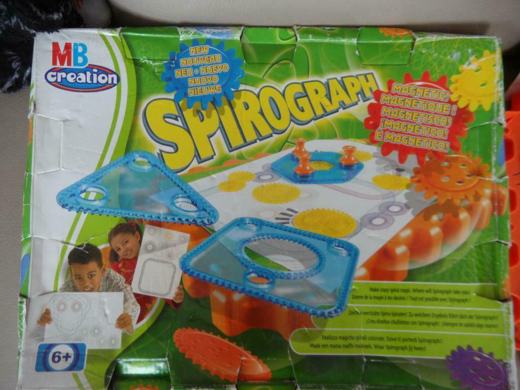 Spirograph van MB Magnetisch, Hobby en Vrije tijd, Ophalen, Zo goed als nieuw