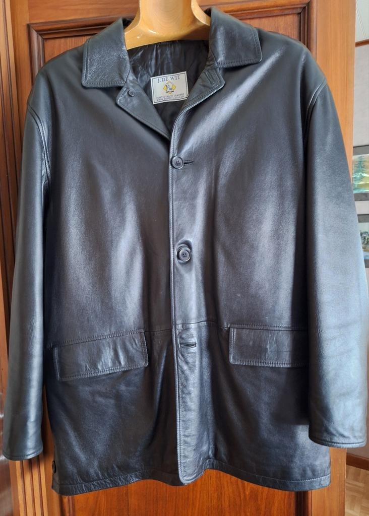 Leren jas man, Enlèvement, Comme neuf, Taille 56/58 (XL)
