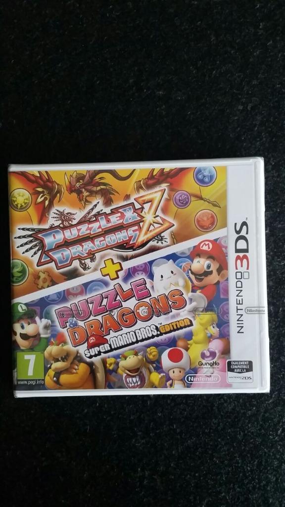 Nintendo 3DS Puzzle & Dragons Z + Super Mario Bros NIEUW, Games en Spelcomputers, Games | Nintendo 2DS en 3DS, Ophalen, Nieuw