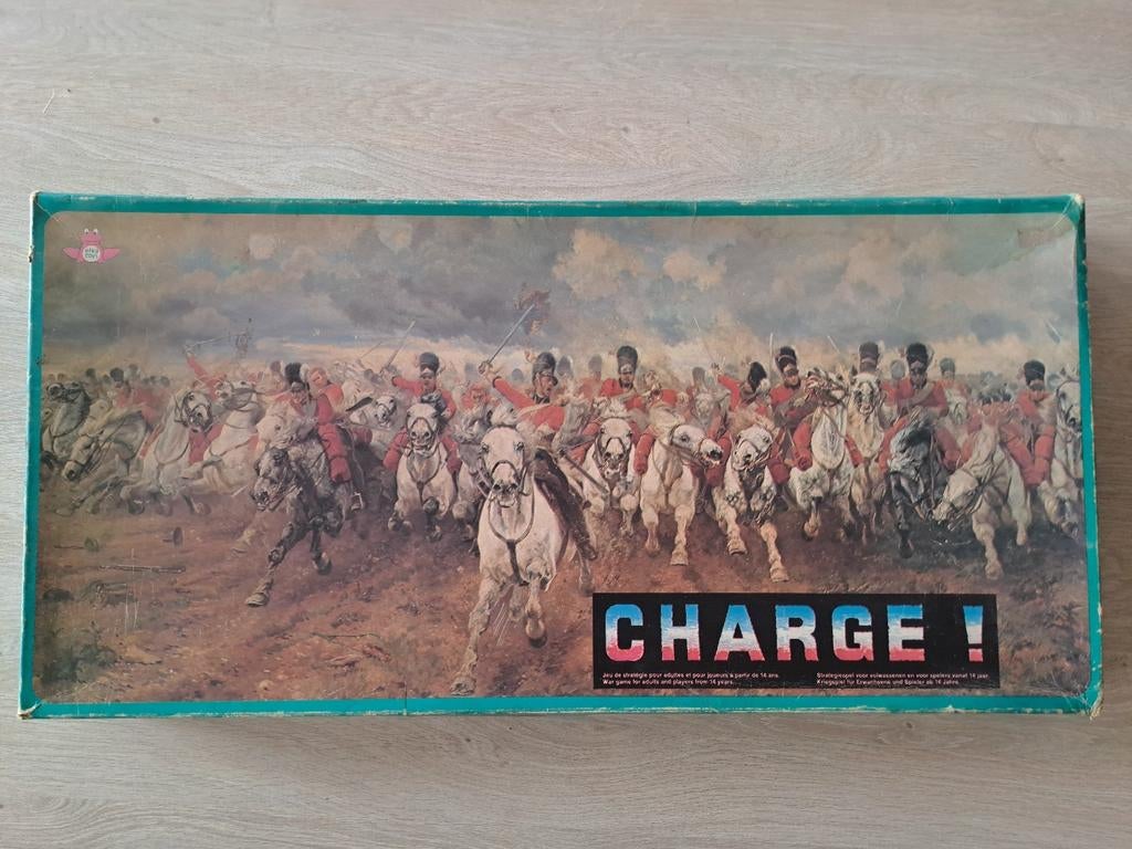 Vintage 1978 gezelschapspel Charge Efka Toys compleet, Enlèvement, Utilisé