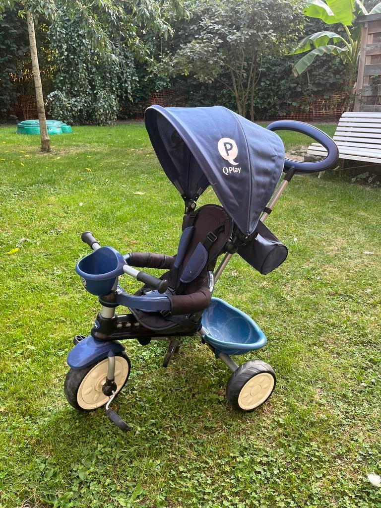 Driewieler Qplay, Kinderen en Baby's, Ophalen, Zo goed als nieuw, Trapvoertuig