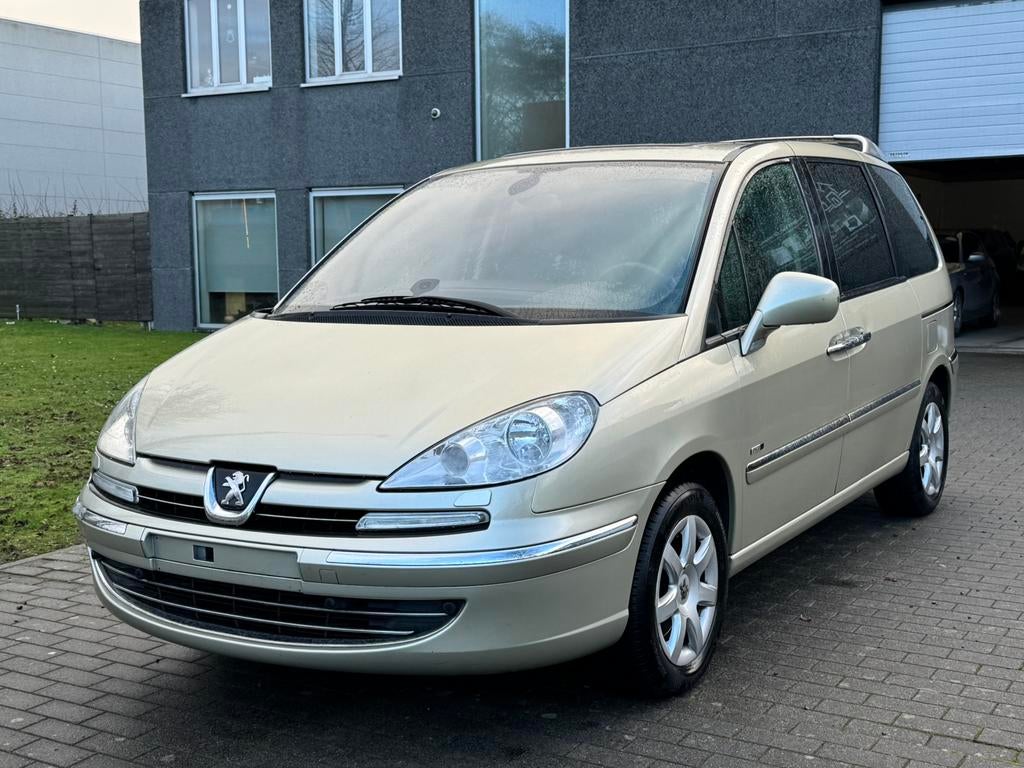 Peugeot 807/2.0HDI/2014/120KW/1ste.Eigenaar/7Plaats, Auto's, Peugeot, Monovolume, Parkeersensor, Zwart, 4 cilinders