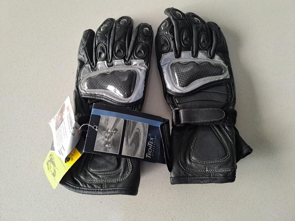 motorhandschoenen Crane sports maat 8 1/2, Motoren, Ophalen of Verzenden, Handschoenen