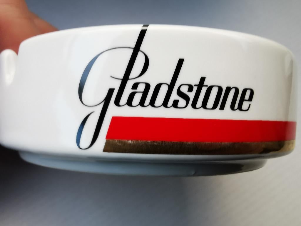Cendrier Gladstone, comme neuf, rare, Collections, Articles de fumeurs, Briquets & Boîtes d'allumettes, Comme neuf, Cendrier, Enlèvement ou Envoi