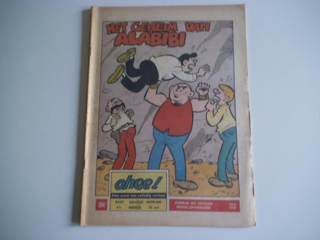 Dees Dubbel en Cesar Het geheim van Alabibi   Ohee 384, Boeken, Stripverhalen, Gelezen, Eén stripboek, Ophalen of Verzenden