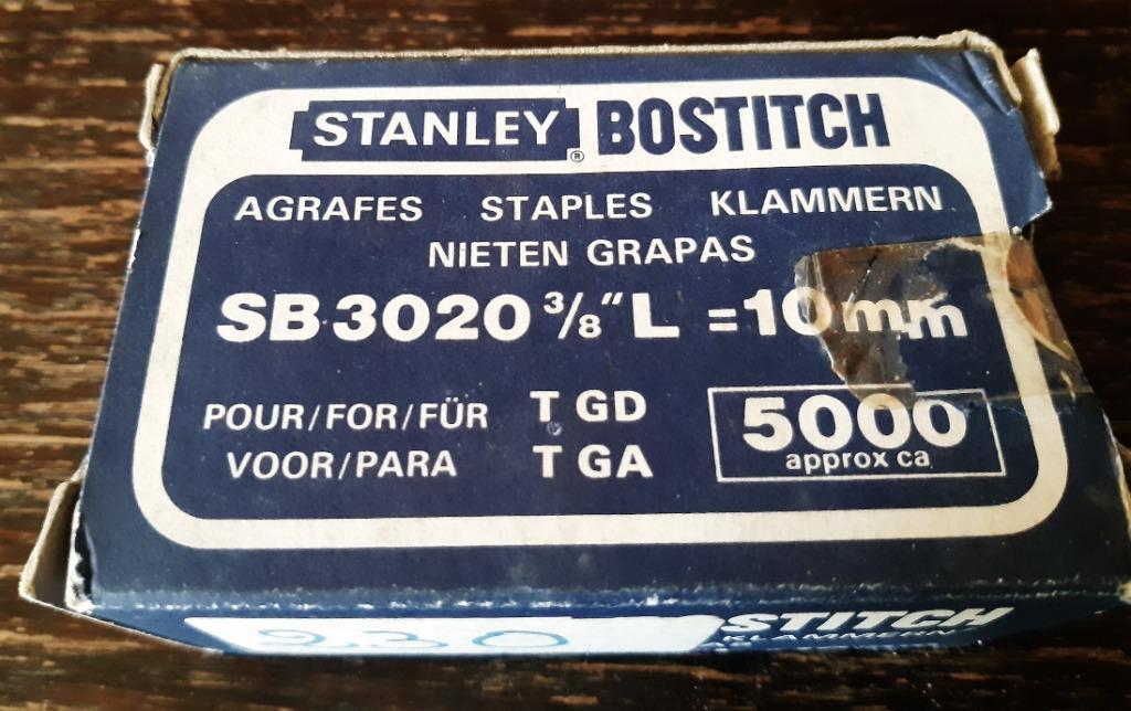 Boite 5000 agrafes Stanley Bostitch, Enlèvement ou Envoi, Neuf, dans son emballage