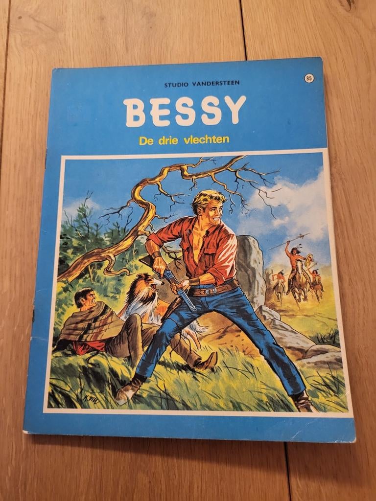 Bessy - 85. De drie vlechten, Boeken, Eén stripboek, Ophalen of Verzenden, Zo goed als nieuw, Studio Vandersteen