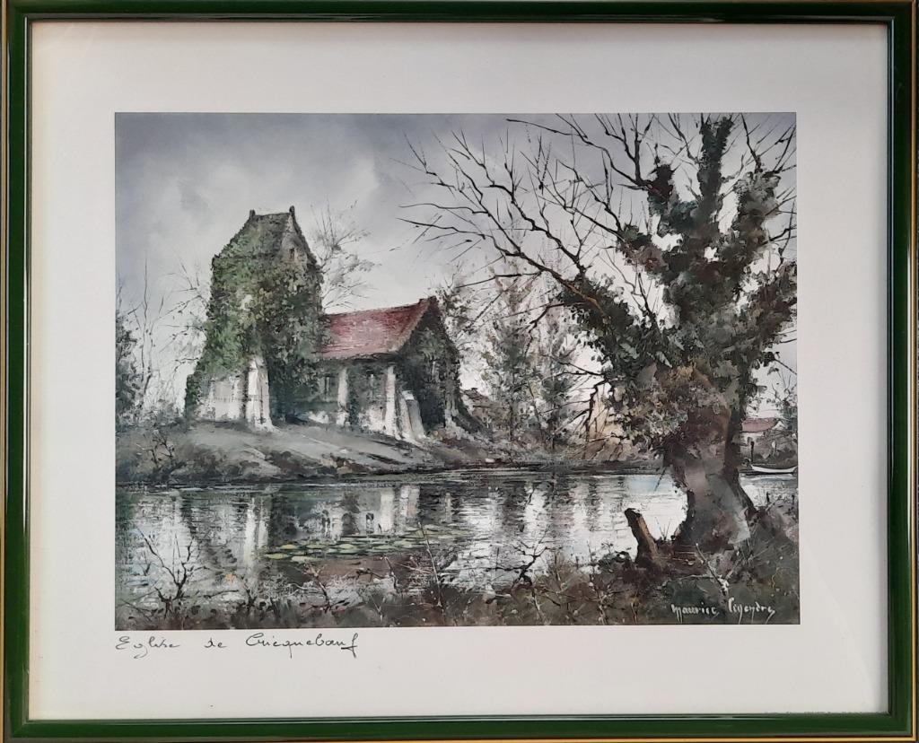 Lithographie de Maurice Legendre, Ophalen of Verzenden