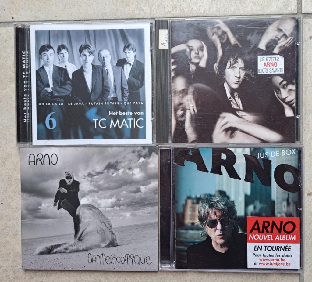 Arno & TC Matic,  CD (liste évolutive), Cd's en Dvd's, Ophalen of Verzenden