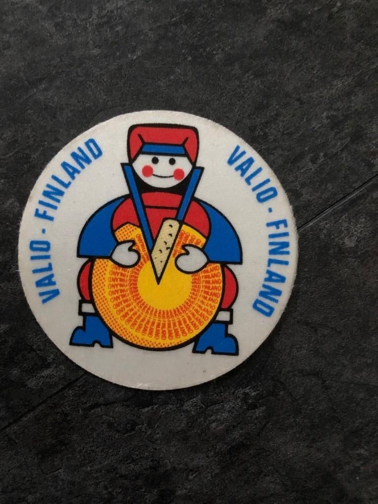 sticker Valio - Finland - kaas, Verzamelen, Ophalen of Verzenden