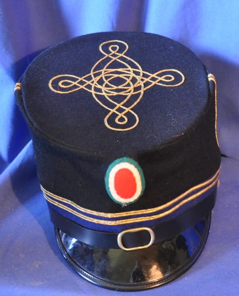 kepi militaire vintage officier badge bulgarie, Collections, Enlèvement ou Envoi, Autres