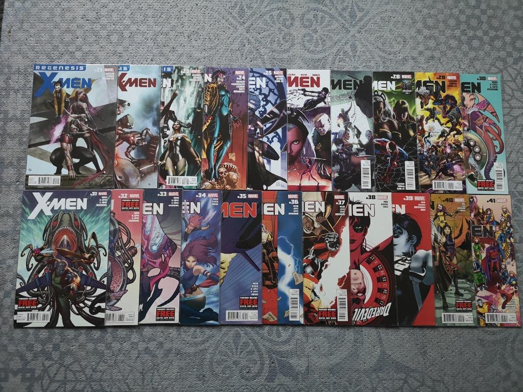 X-Men (vol.3) #21-41 (2012-13) - 21 comics, Complete serie of reeks, Ophalen of Verzenden, Nieuw
