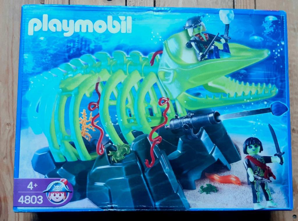 Playmobil 4803 Pirates Whale Skeleton - Nieuw, Ophalen of Verzenden, Nieuw, Complete set