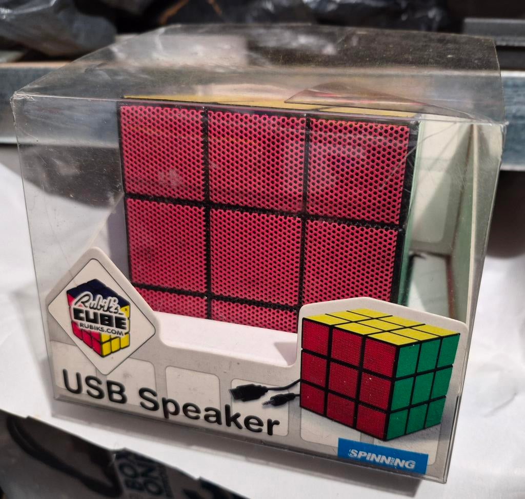 Rubik-luidspreker - Rubik's kubusluidsprekers, Ophalen of Verzenden