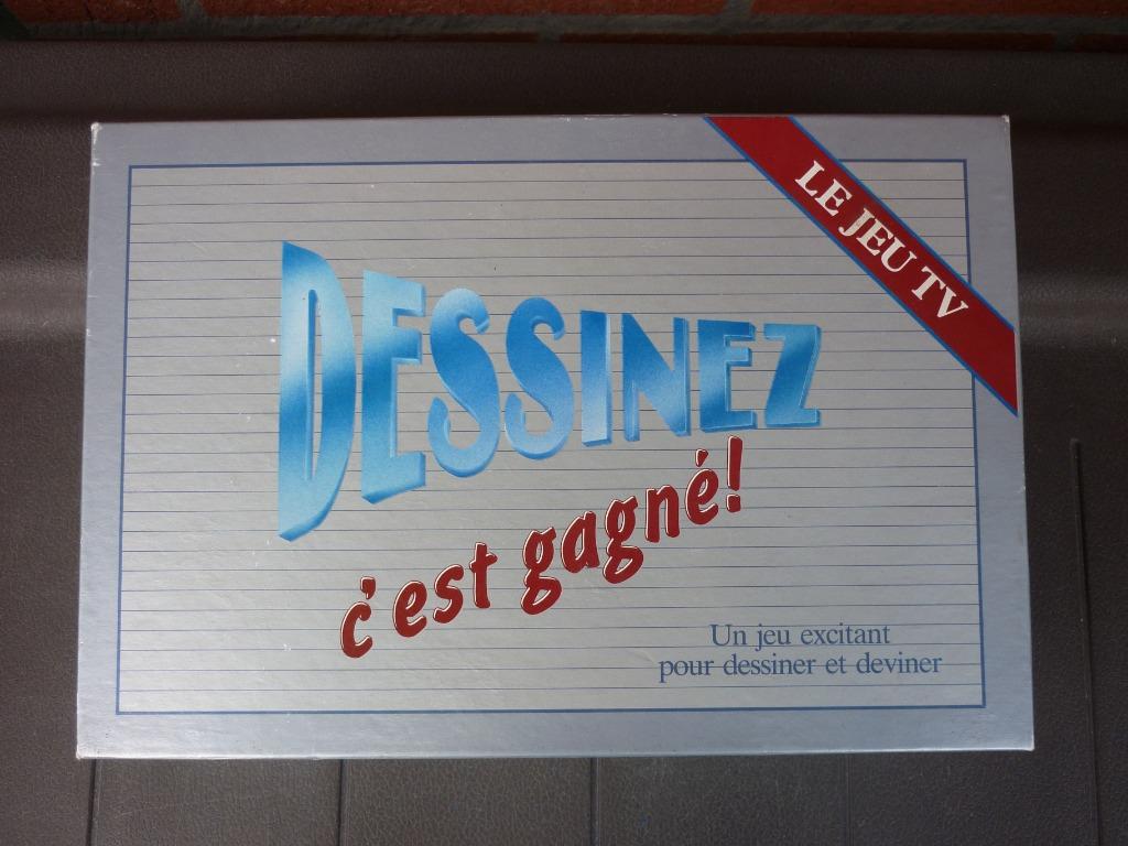 Jeu de société - Dessinez c'est gagné !, Hobby en Vrije tijd, Gezelschapsspellen | Bordspellen, Gebruikt, Een of twee spelers