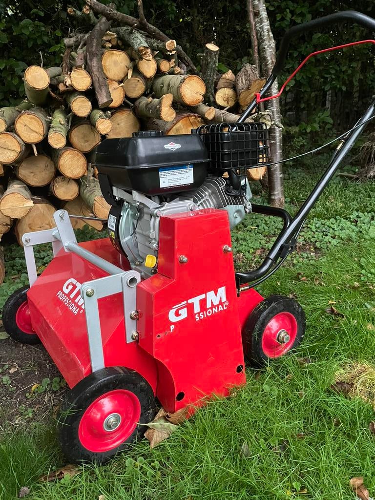 GTM GTV500 verticuteermachine/ontmosser, Tuin en Terras, Verticuteermachines, Gebruikt, Benzine, Ophalen