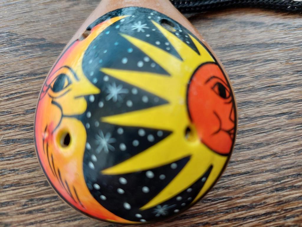 Inca  fluitje uit Peru nieuw, Musique & Instruments, Instruments à vent | Flûtes à bec, Enlèvement ou Envoi, Neuf, Autres types