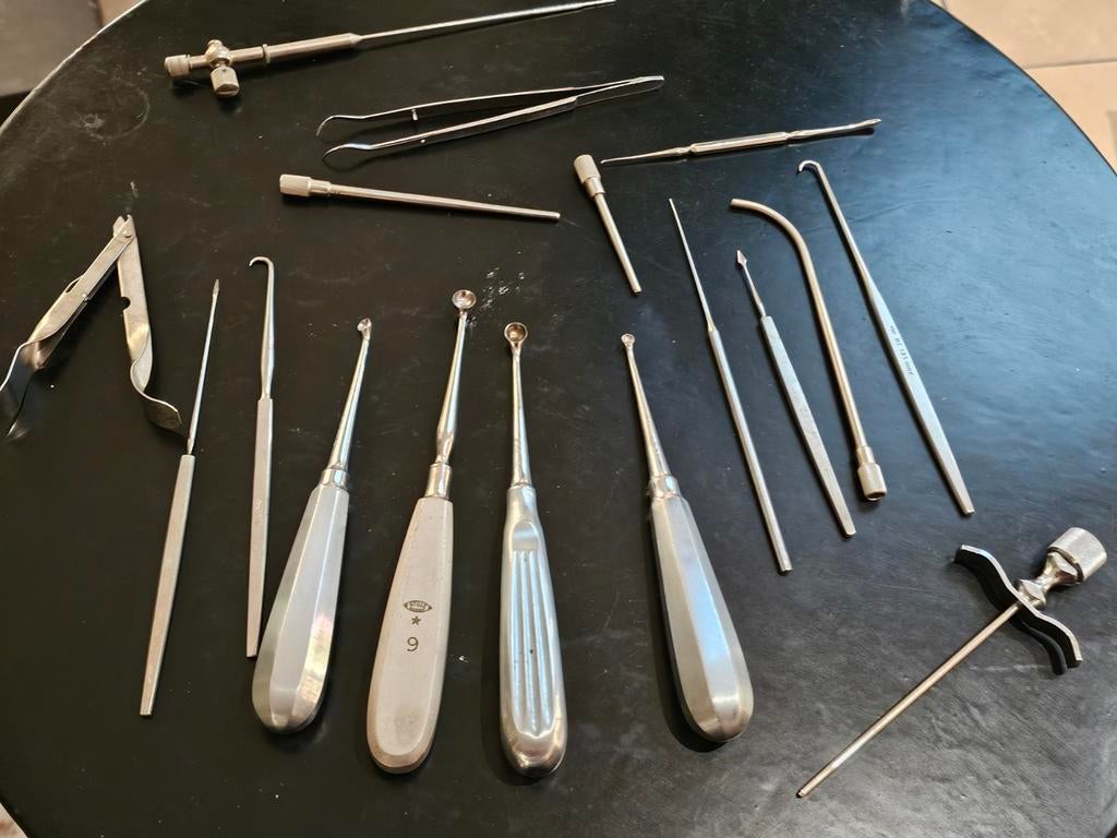 Antieke ZELDZAME speciale chirurgische medische apparatuur , Ophalen of Verzenden