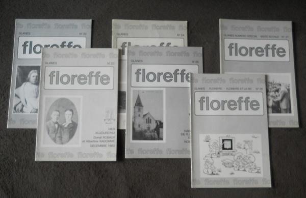 Lot de 6 Glanes Floreffe (fascicule d' histoire locale), Livres, Histoire nationale, Enlèvement ou Envoi, Utilisé