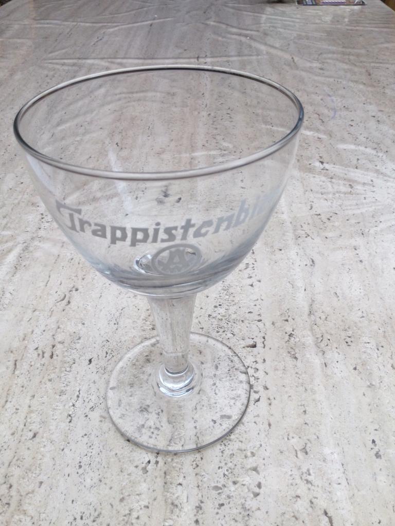 Trappistenbier glazen - 4 stuks, Verzamelen, Ophalen of Verzenden, Gebruikt
