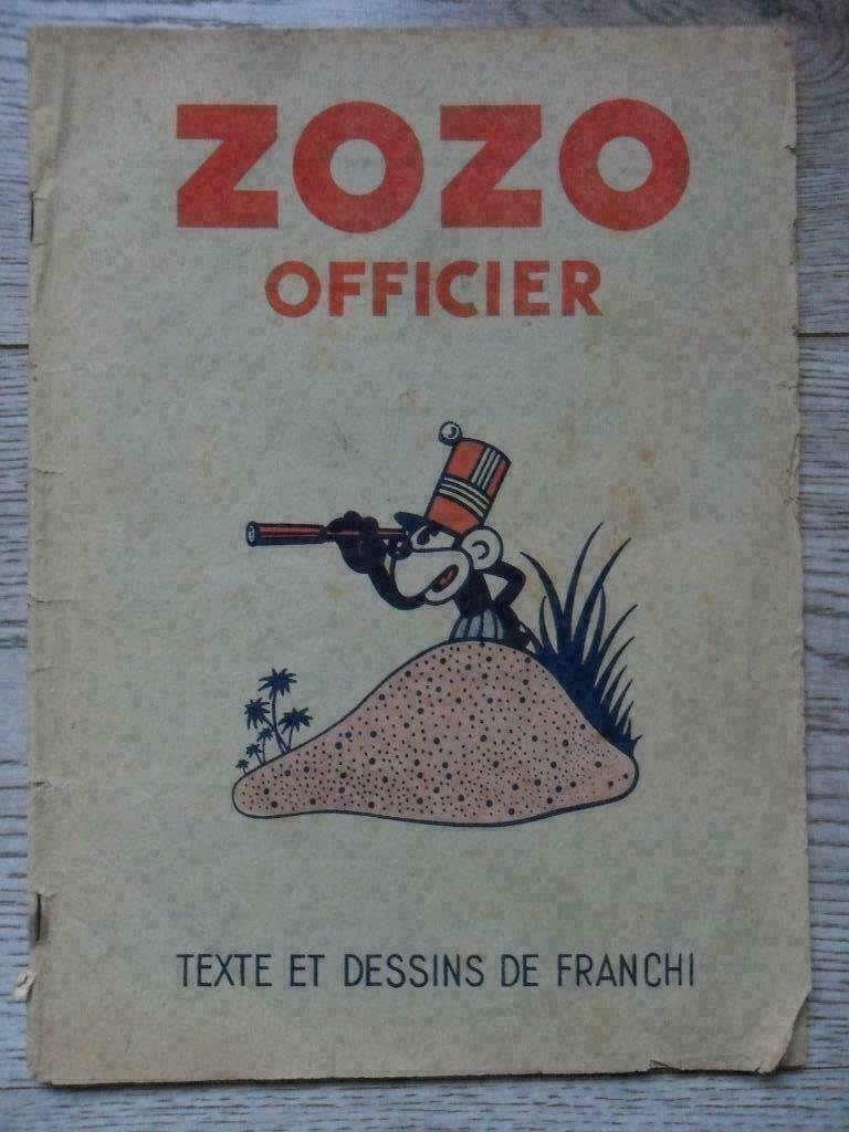 Zozo Officier - Editions Rene Touret - 1943, Boeken, Stripverhalen, Eén stripboek, Ophalen of Verzenden, Gelezen