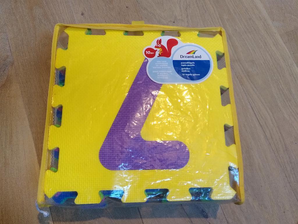 10 dalles tapis puzzle chiffre, Ophalen, Zo goed als nieuw, Overige typen