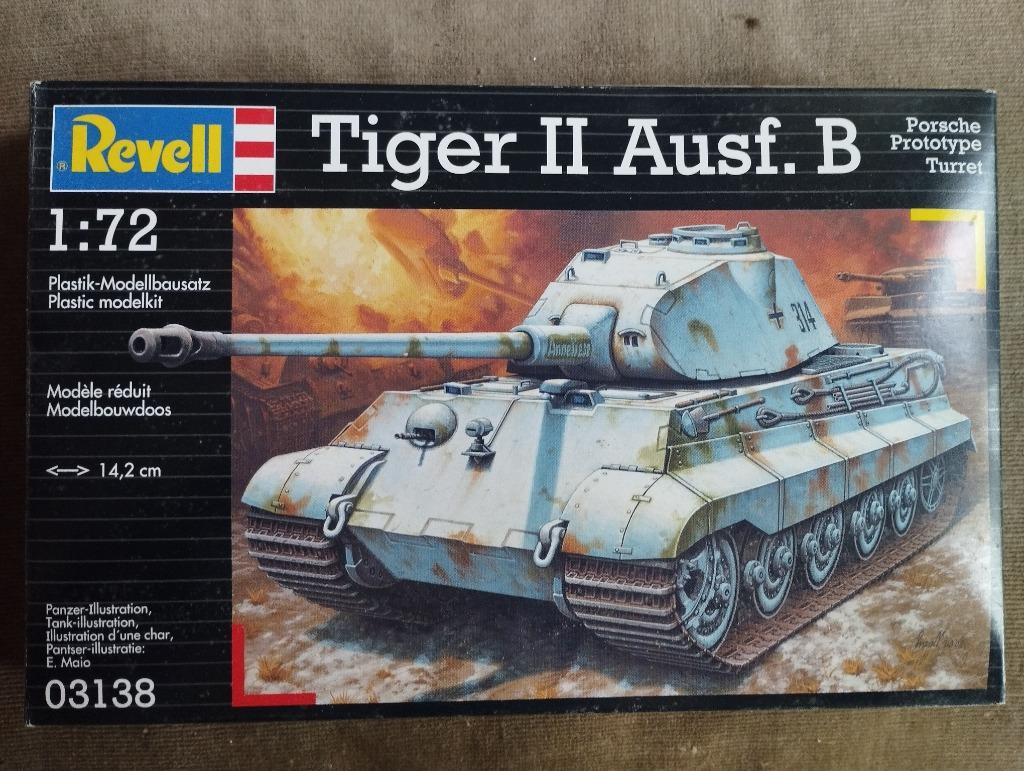 Revell militaria modelbouw kits, 03111, 03138, 03207, 3st, Neuf, 1:50 ou moins, Tank, Revell