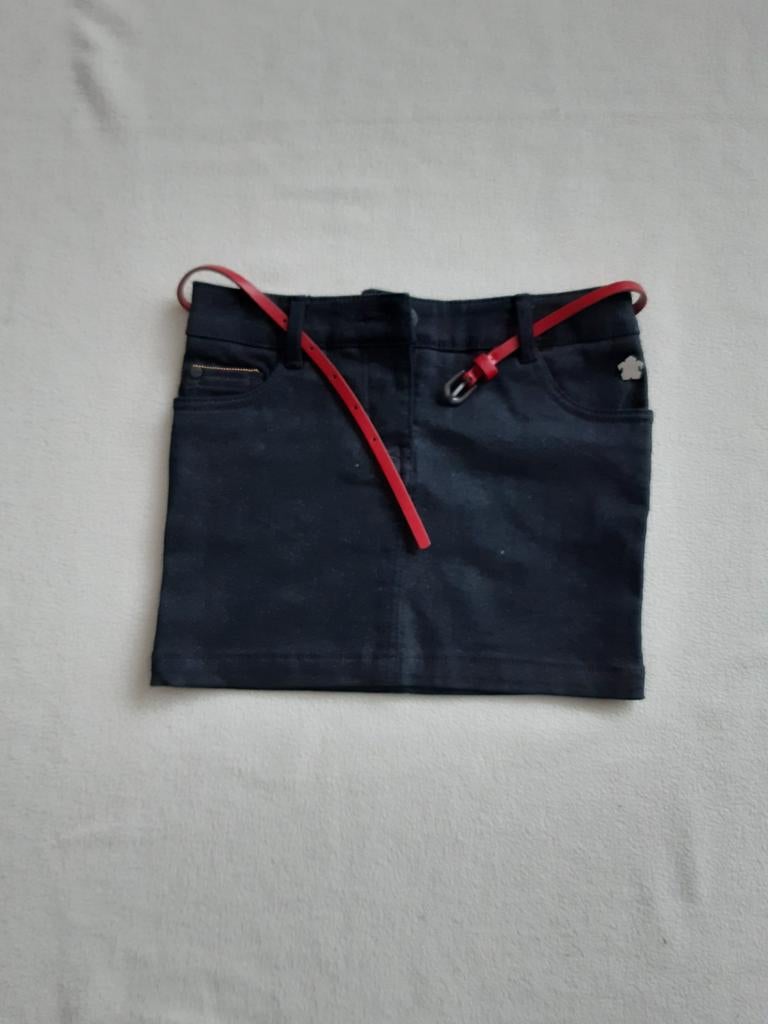 I am donkerblauw rokje maat 122, Meisje, Ophalen of Verzenden, Zo goed als nieuw, Jurk of Rok