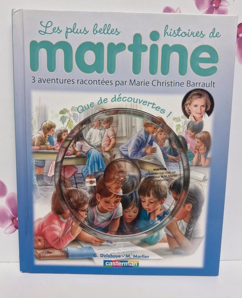 💙 Livre : Martine + CD, Livres, Enlèvement ou Envoi, Comme neuf, Casterman, Fiction