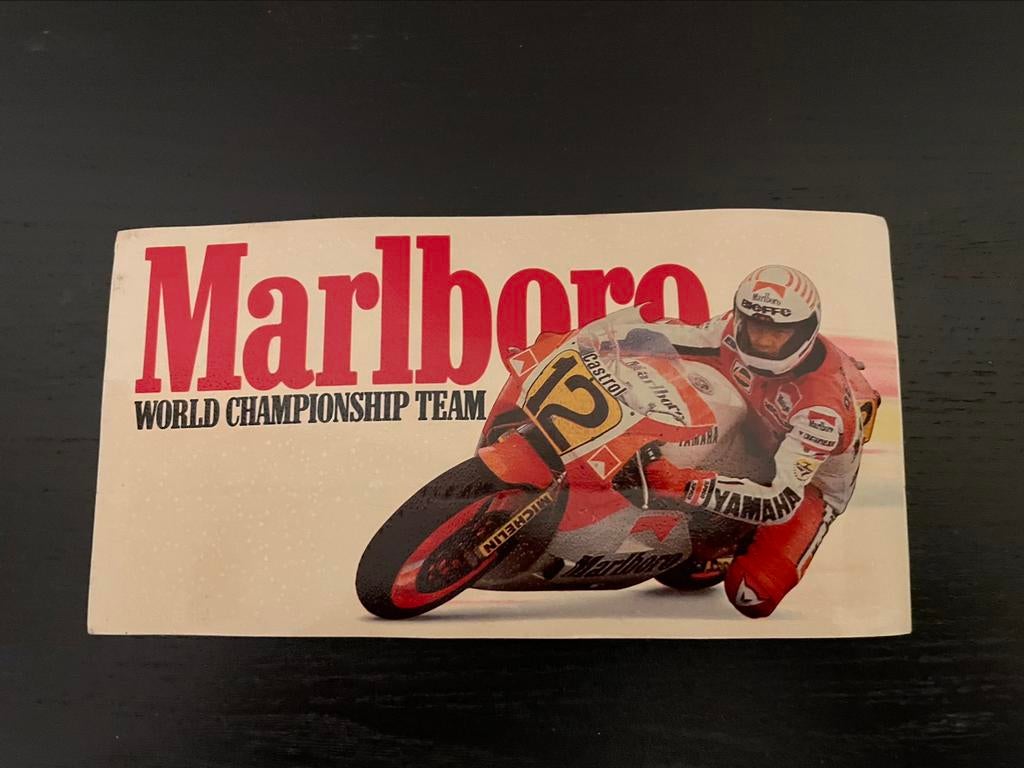 Marlboro Sticker World Champion Team, Verzamelen, Ophalen, Zo goed als nieuw