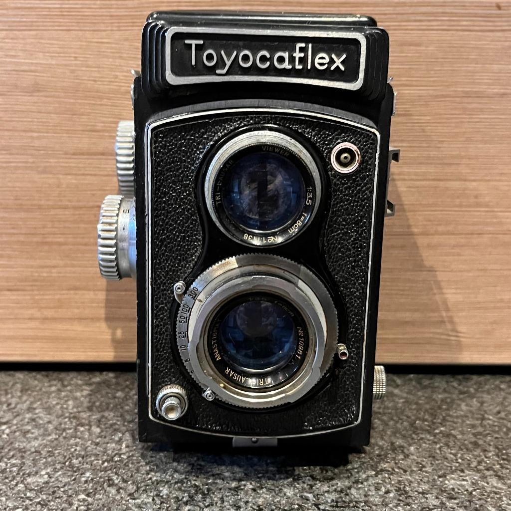 Toyocaflex TLR analoge camera (6x6 formaat) 120 rolfilm, Enlèvement, Utilisé, Reflex miroir, Autres Marques