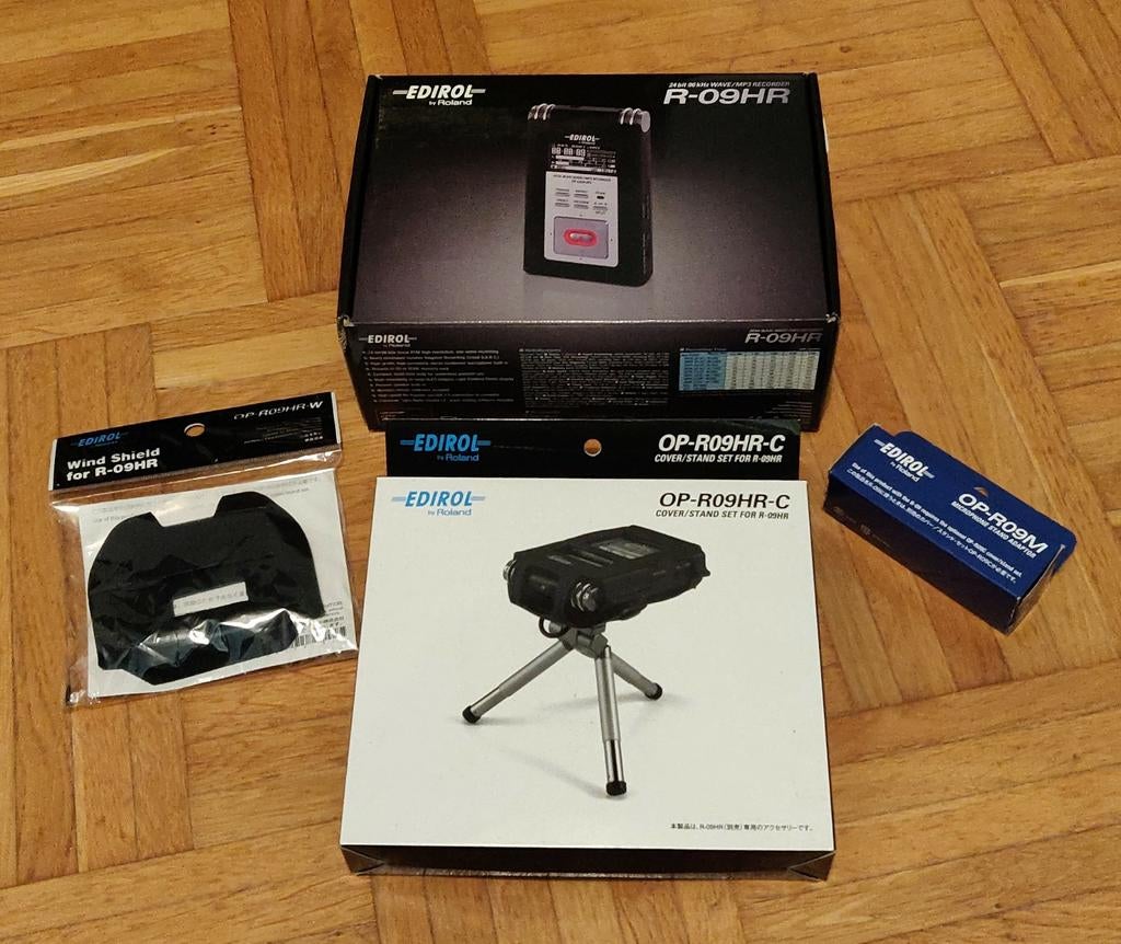 Accessoires voor Edirol by Roland R09H Portable Recorder, Verzenden, Nieuw