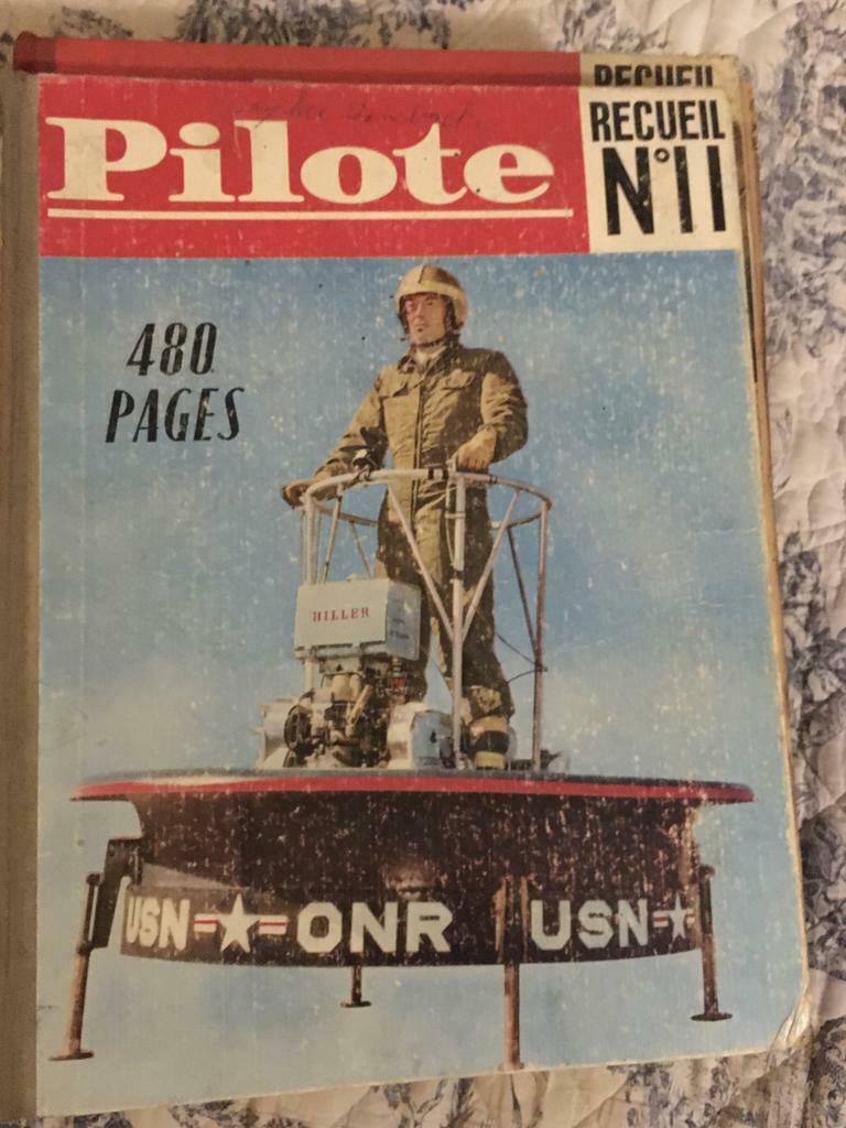 Pilote recueil numéro 11, Utilisé
