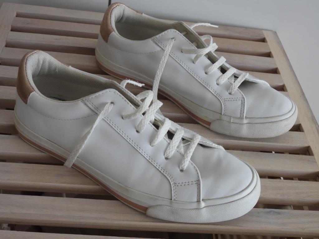 Anna Field - witte sneakers met gouden accenten - mt 41, Anna Field, Wit, Ophalen of Verzenden, Sneakers