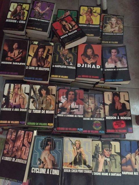 livres sas 1€ Gerard de Villiers, Livres, Policiers, Utilisé