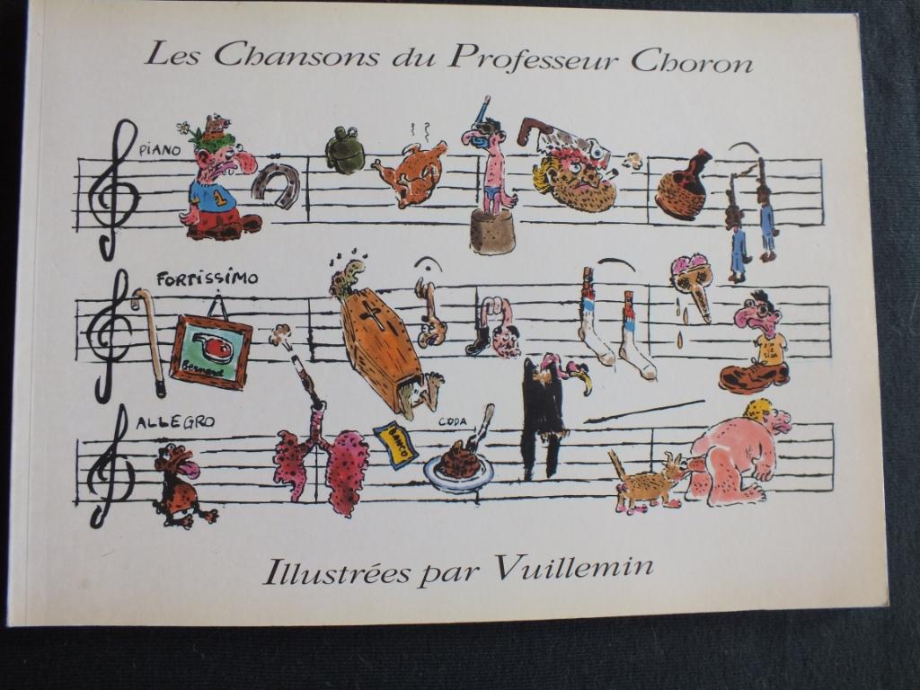 CHANSONS DU PROFESSEUR CHORON (1 ALBUM EO). EDITIONS HIMALAY, Une BD, Enlèvement ou Envoi, Comme neuf