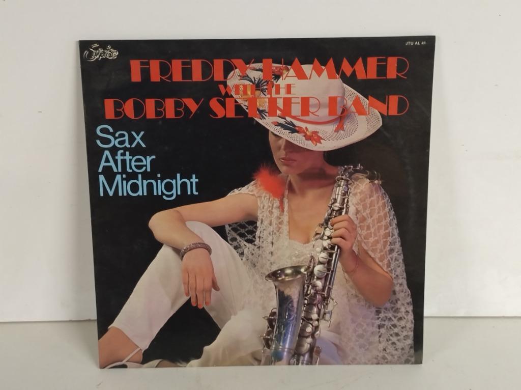 LP Freddy Hammer with the Bobby Setter band - Sax, Ophalen of Verzenden, Zo goed als nieuw