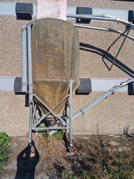 Silo de pesage 5 tonnes + ordinateurs Opticom, Enlèvement, Comme neuf