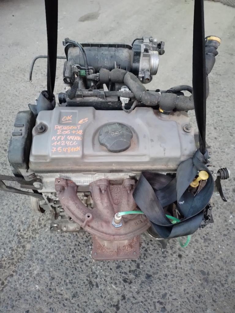 Moteur Peugeot 206+ 2012 HF01 HFV Euro 5 75481 km, Citroën, Enlèvement ou Envoi, ., Utilisé