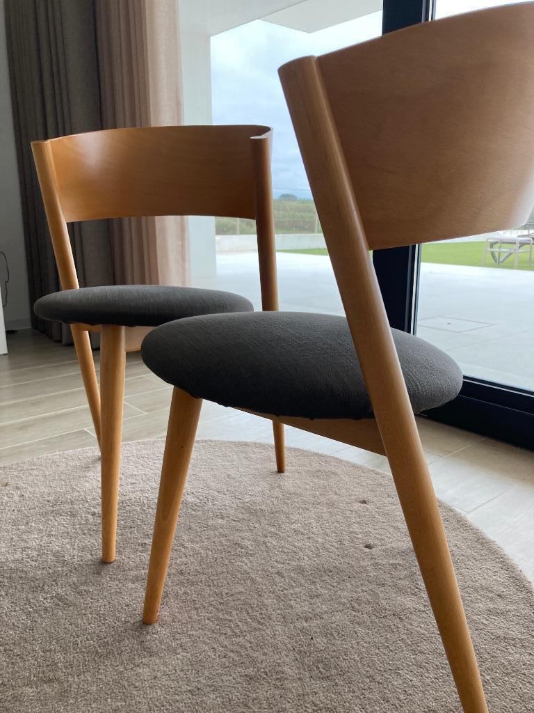 Designstoelen Spaans, Ophalen, Gebruikt, Twee, Bruin