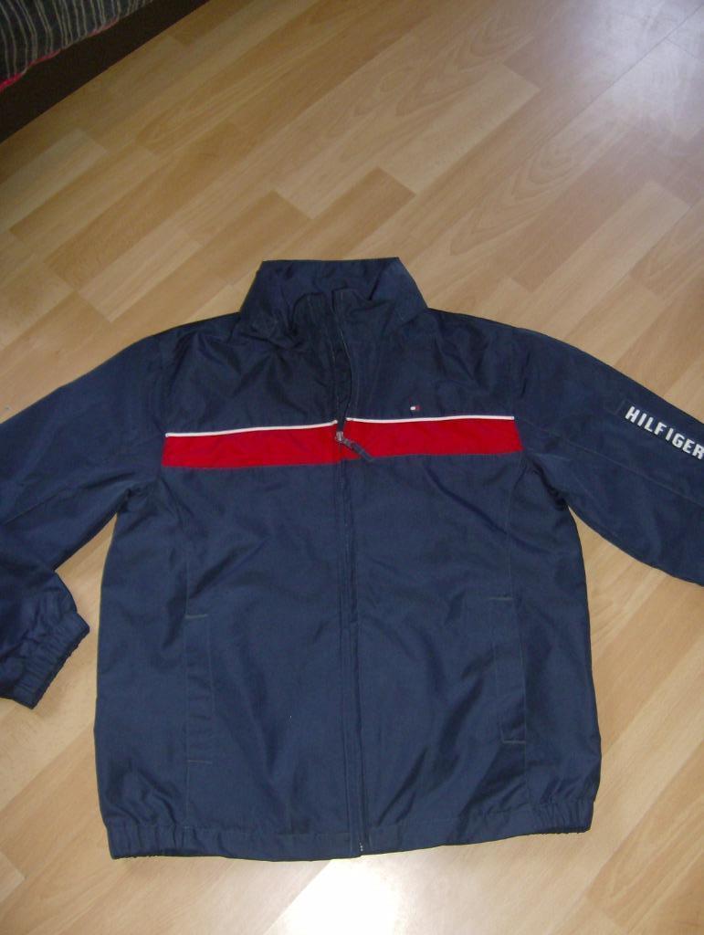 jas blauw merk tommy hilfiger - maat l= 12/14 - nieuw zomerj, Kinderen en Baby's, Nieuw, Ophalen of Verzenden, Tommy Hilfiger