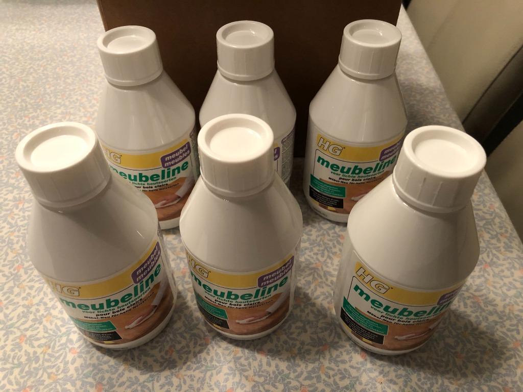 HG Meubelline 6 nieuwe flesjes van 250ml, Ophalen of Verzenden