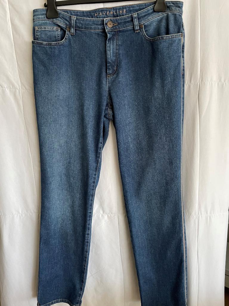 Jeans 7/8 - Mayerline - Mt 44, Mayerline, Enlèvement ou Envoi, Porté, Bleu