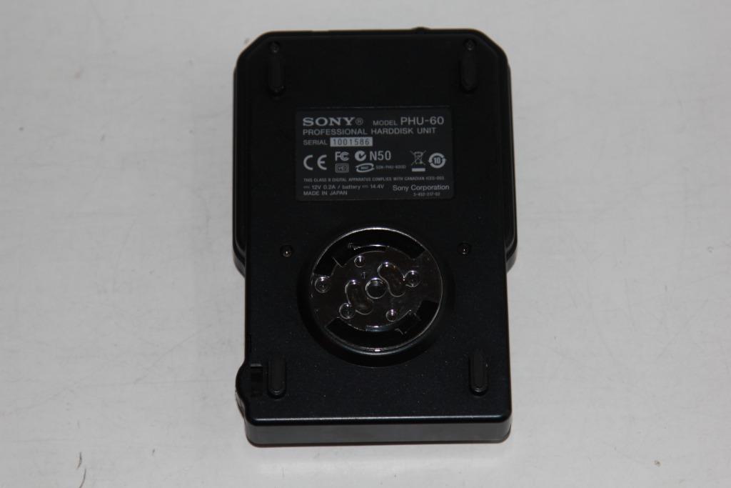 Sony PHU-60 PROFESSIONAL HARD DISK UNIT RECORDER 60 GB, Enlèvement ou Envoi, Utilisé, Autres types